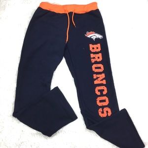 NFL Broncos Sweatpants NWOT Sz Small FOOTBALL